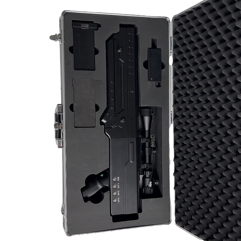  临城手持便携式枪型低空防御反制四通道B型