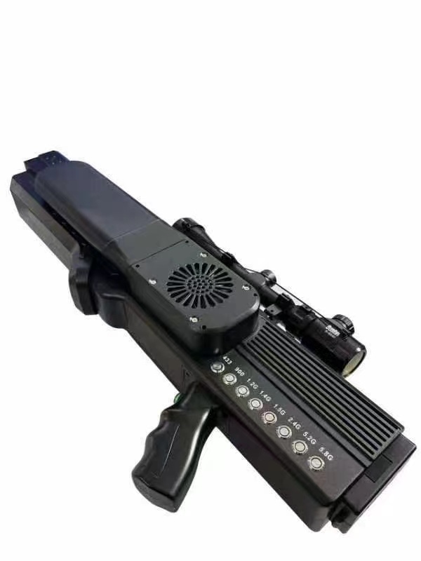  临城手持便携式枪型低空防御反制八通道